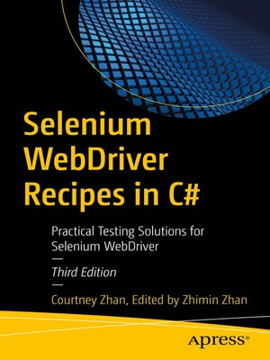 cover image of Selenium WebDriver Recipes in C#